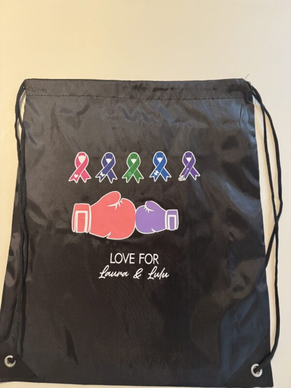 Love for Laura and Lulu Nylon cinch bag