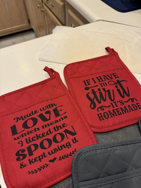 Oven Mitts!