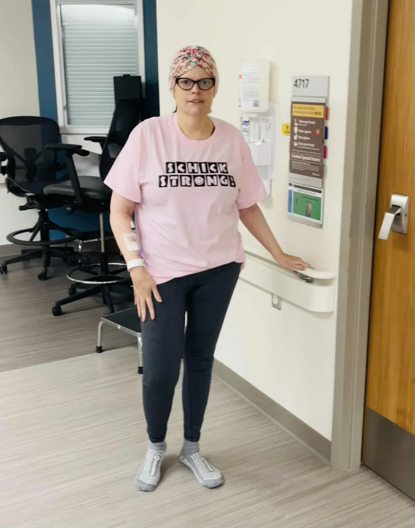 Schick Strong! - Awareness & Support Pink Shirt - Image 2
