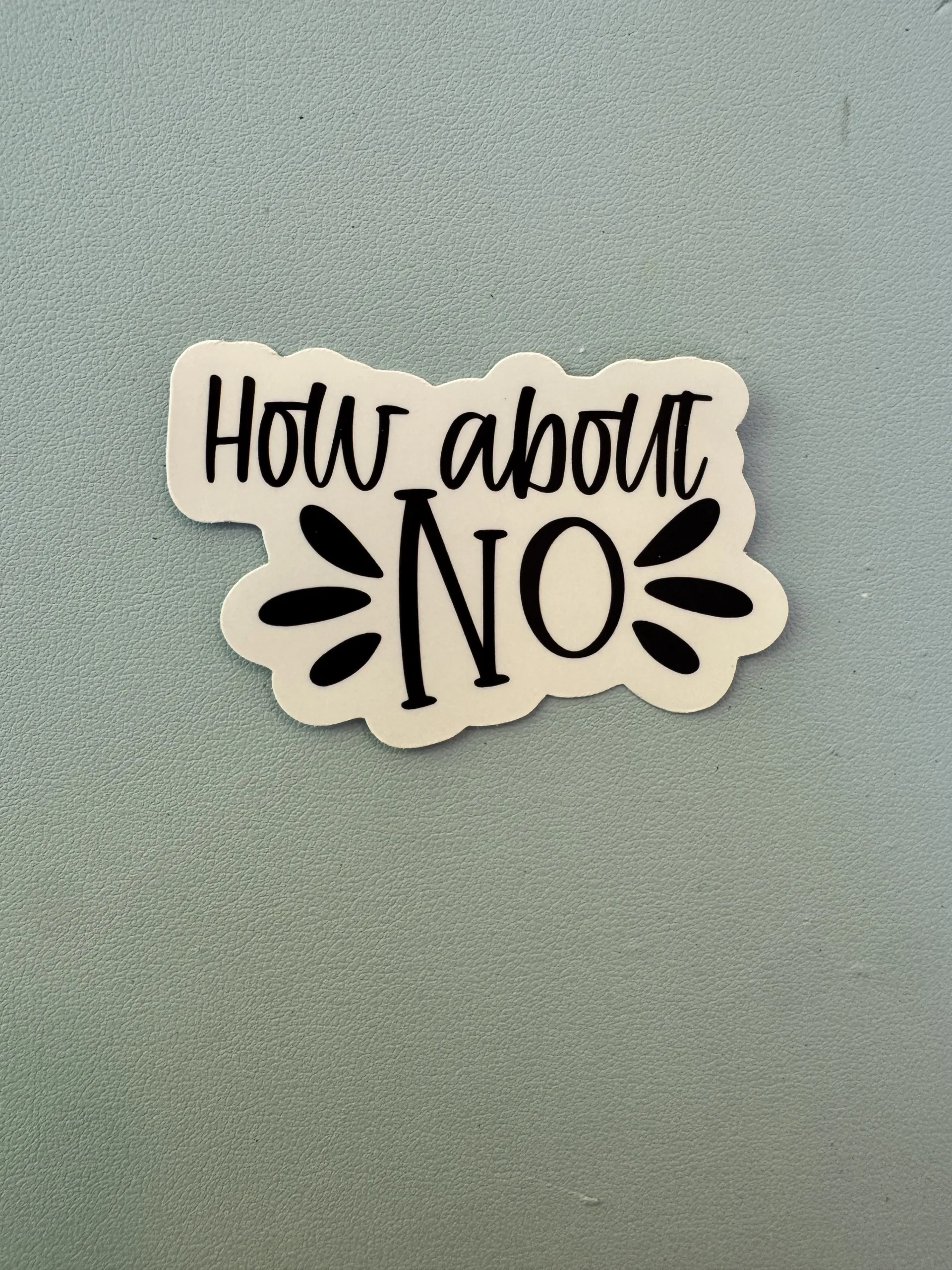 How about NO!