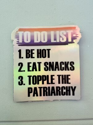 To Do List:
