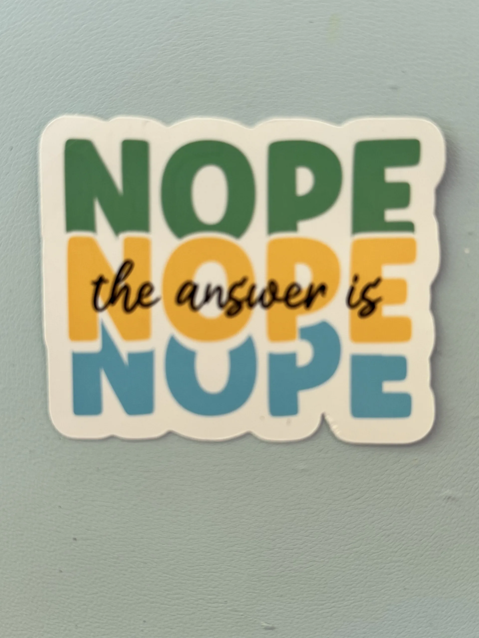 The answer is...