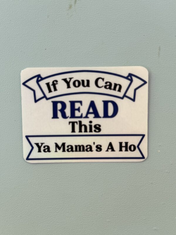 If you can read this...