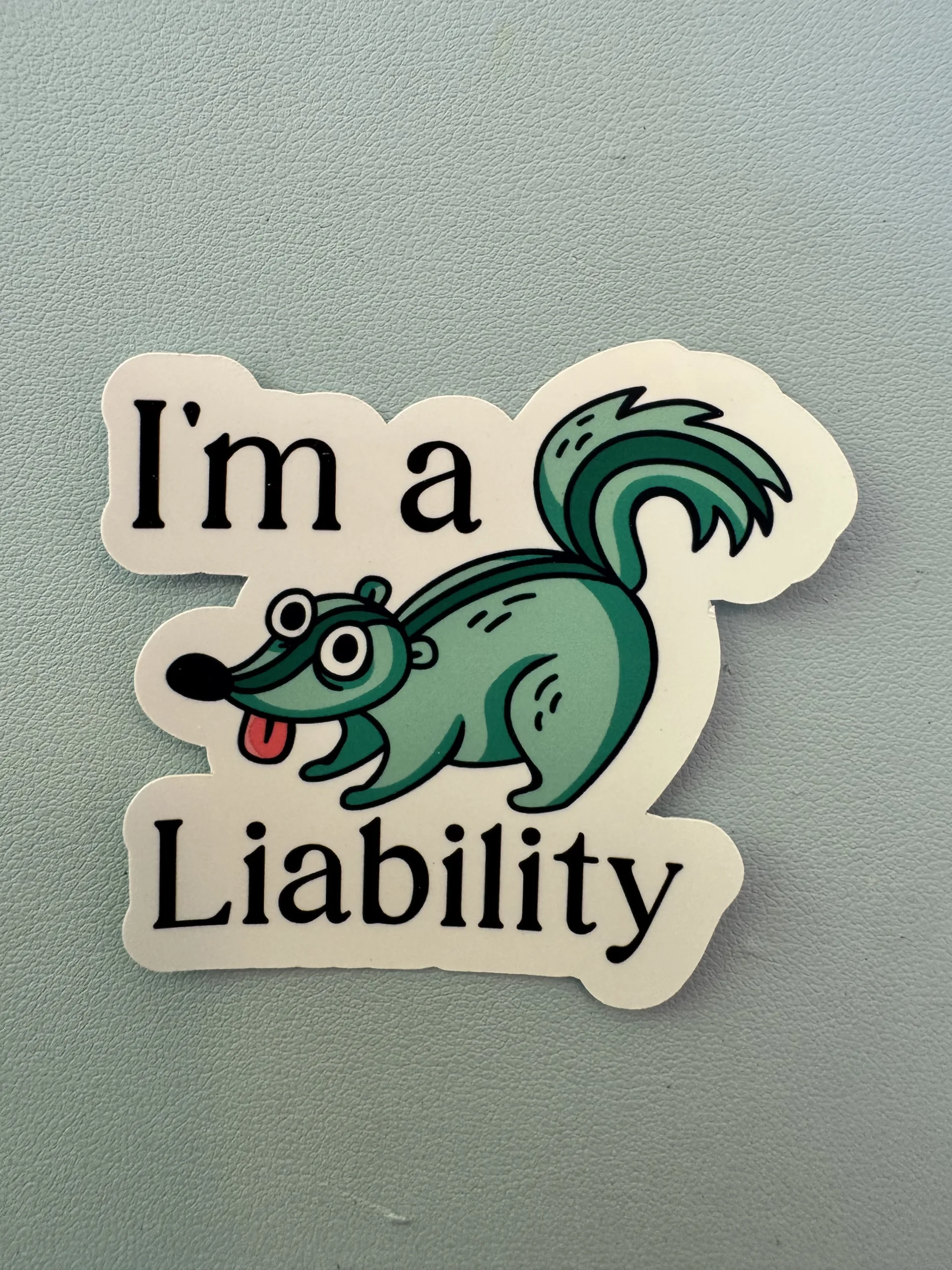 I'm a liability. What are you?