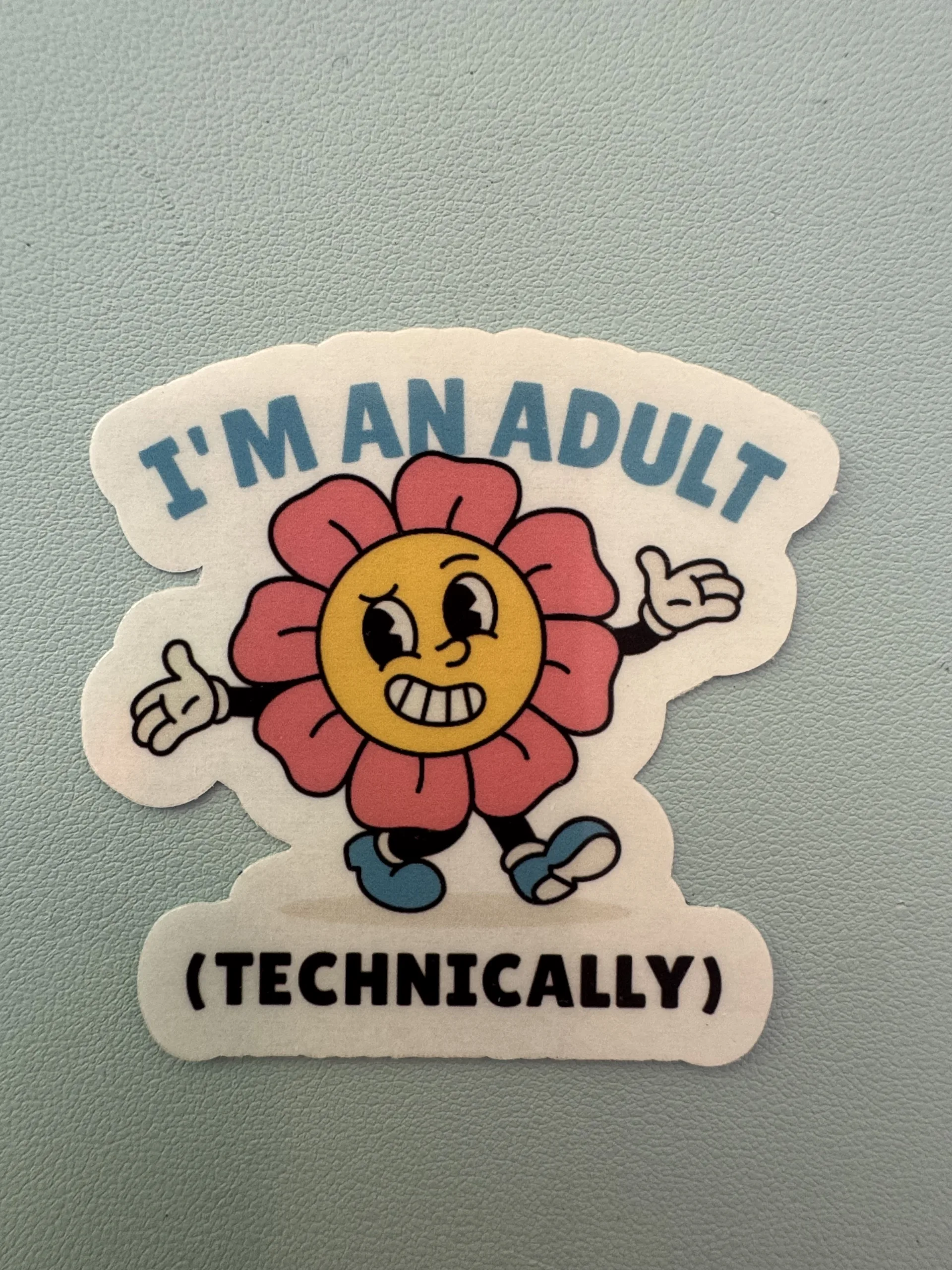 I'm an adult. (Technically!)