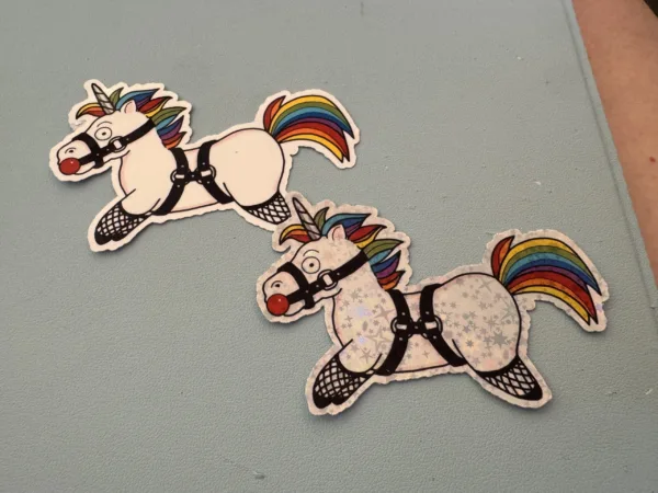 every seen a unicorn with a ball gag?